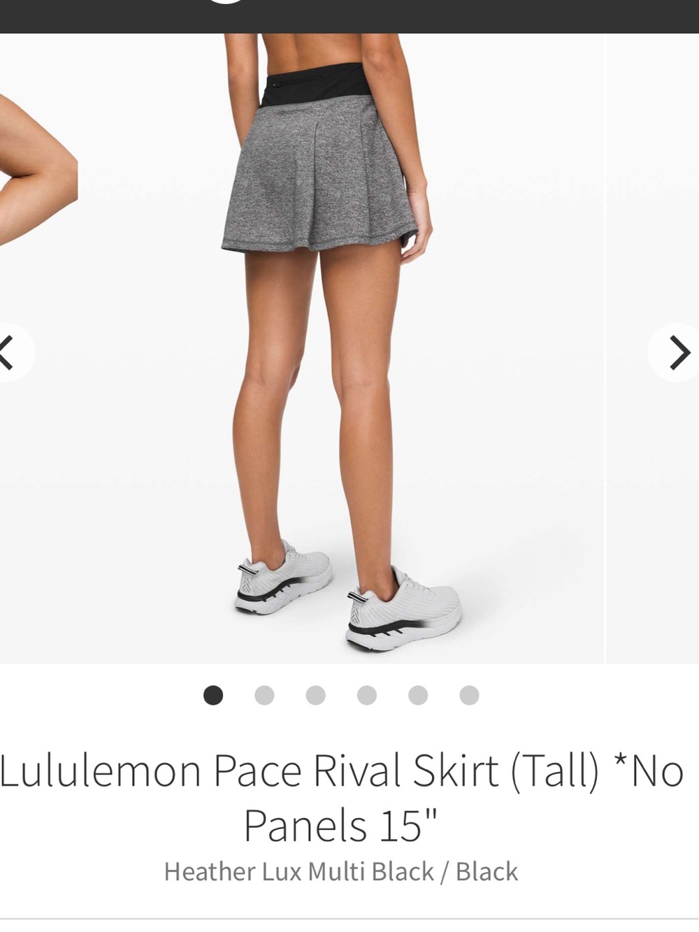 NWOT!! Lululemon Pace Rival Skirt